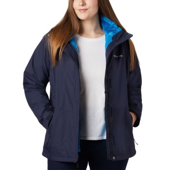 Columbia Jas Dames, Bugaboo II Fleece Interchange Plus Size Donkerblauw, 91AWKVGSR